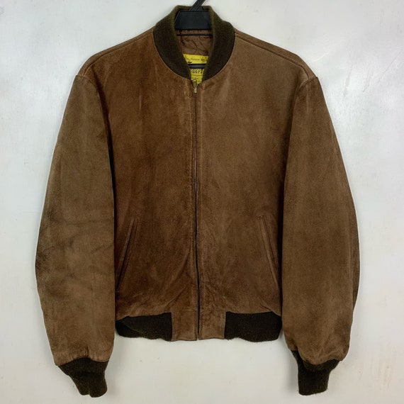 Vintage Schott Suede Leathercraft Jacket Made in Usa Brown Vintage Schott Suede Leathercraft Jacket Made in Usa Brown