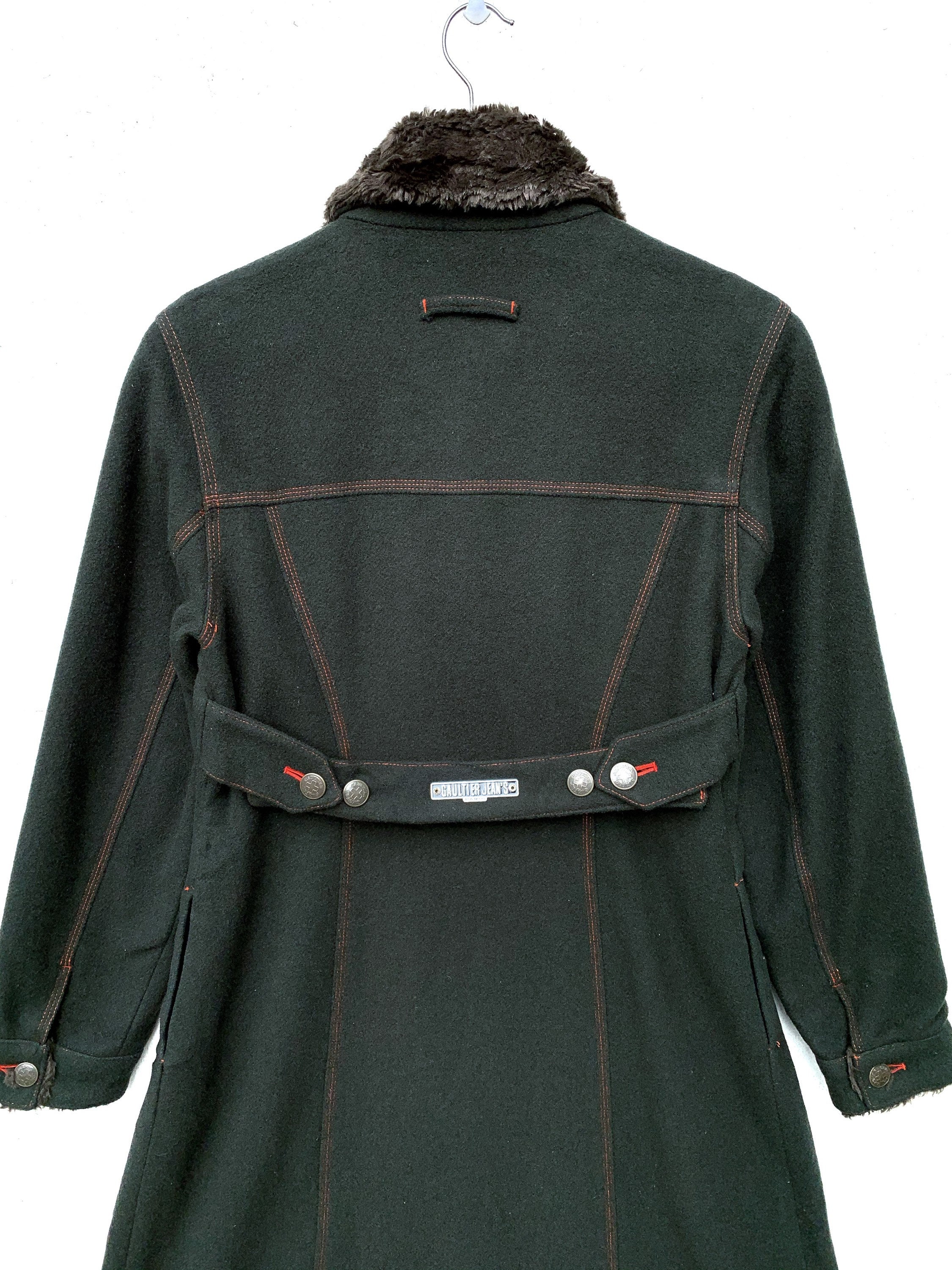 Vintage 90s Jean Paul Gaultier Wool Jacket Archive Overcoat SIZE