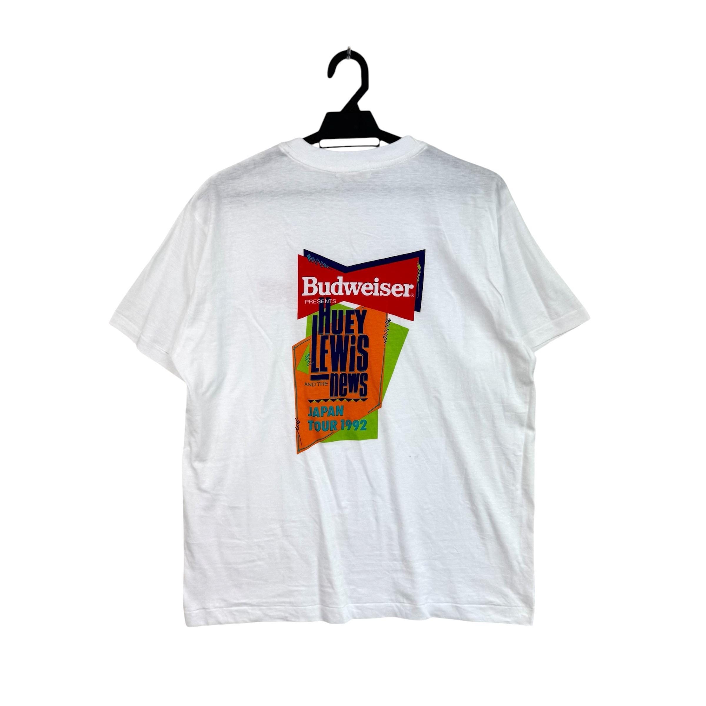 Vintage 90s Huey Lewis and the News Budweiser Japan Tour 1992