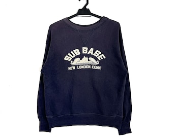 Vintage Sunfaded Warehouse Japan Crewneck Sweatshirt