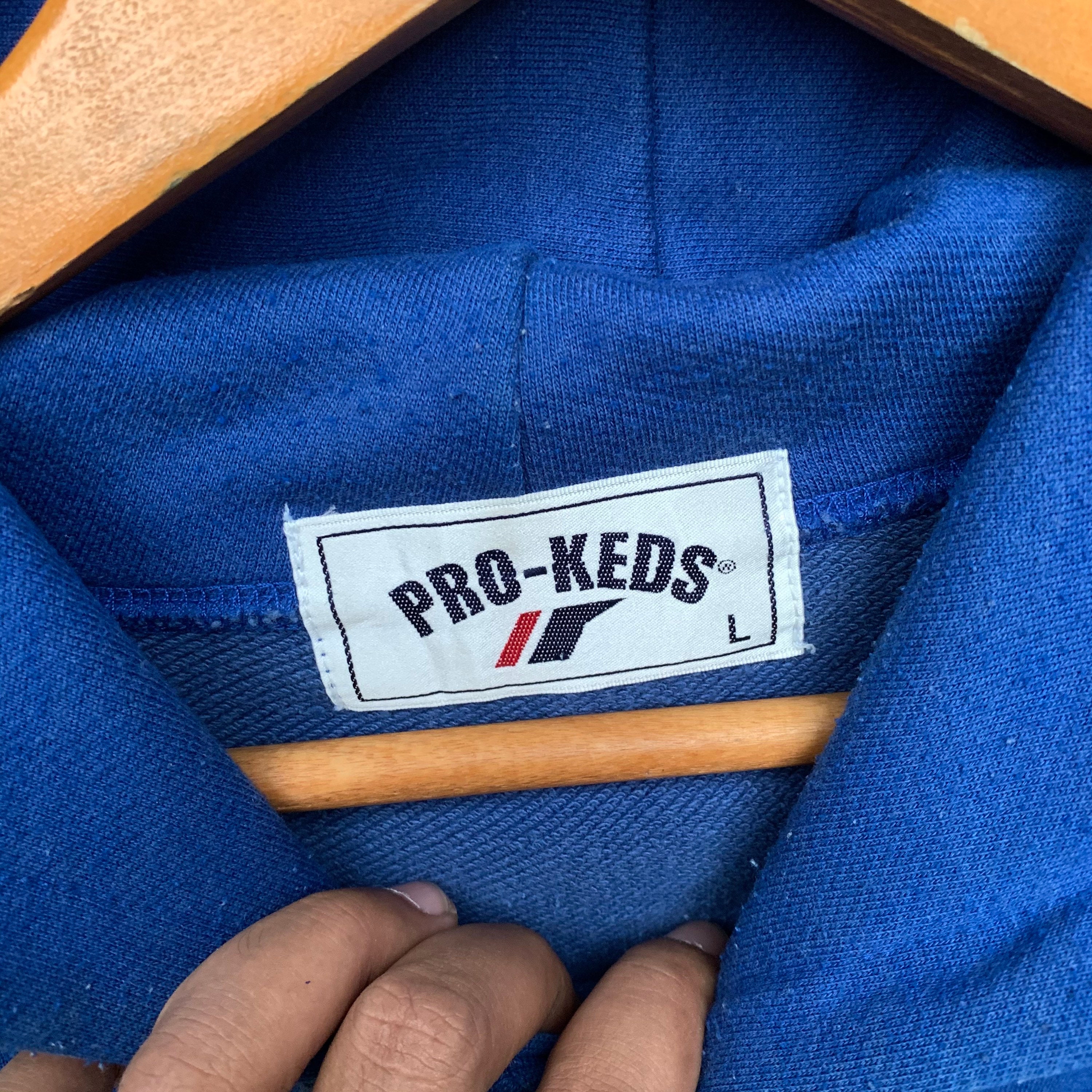 Vintage Pro Keds Pullover Hoodie Sweatshirt Blue - Etsy