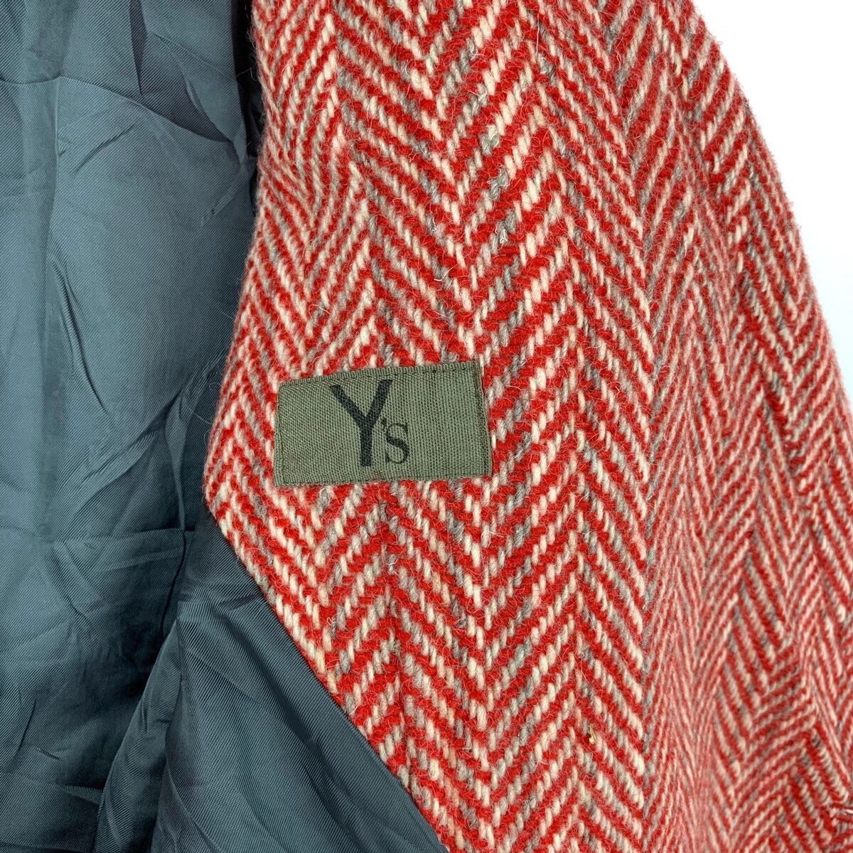 Y's WOOL BLEND JERSEY KNITTED COAT サイズ2 Double-Knit Wool-Blend Oversized Cardigan in Sweaters | Vince