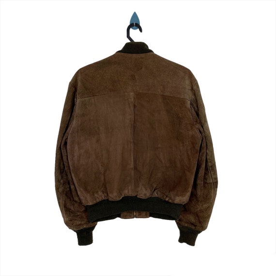 ジャケット・アウター 80s schott suede leather jacket 42 Vintage 90s SCHOTT NYC Suede Leather Jacket Blue Colour Size