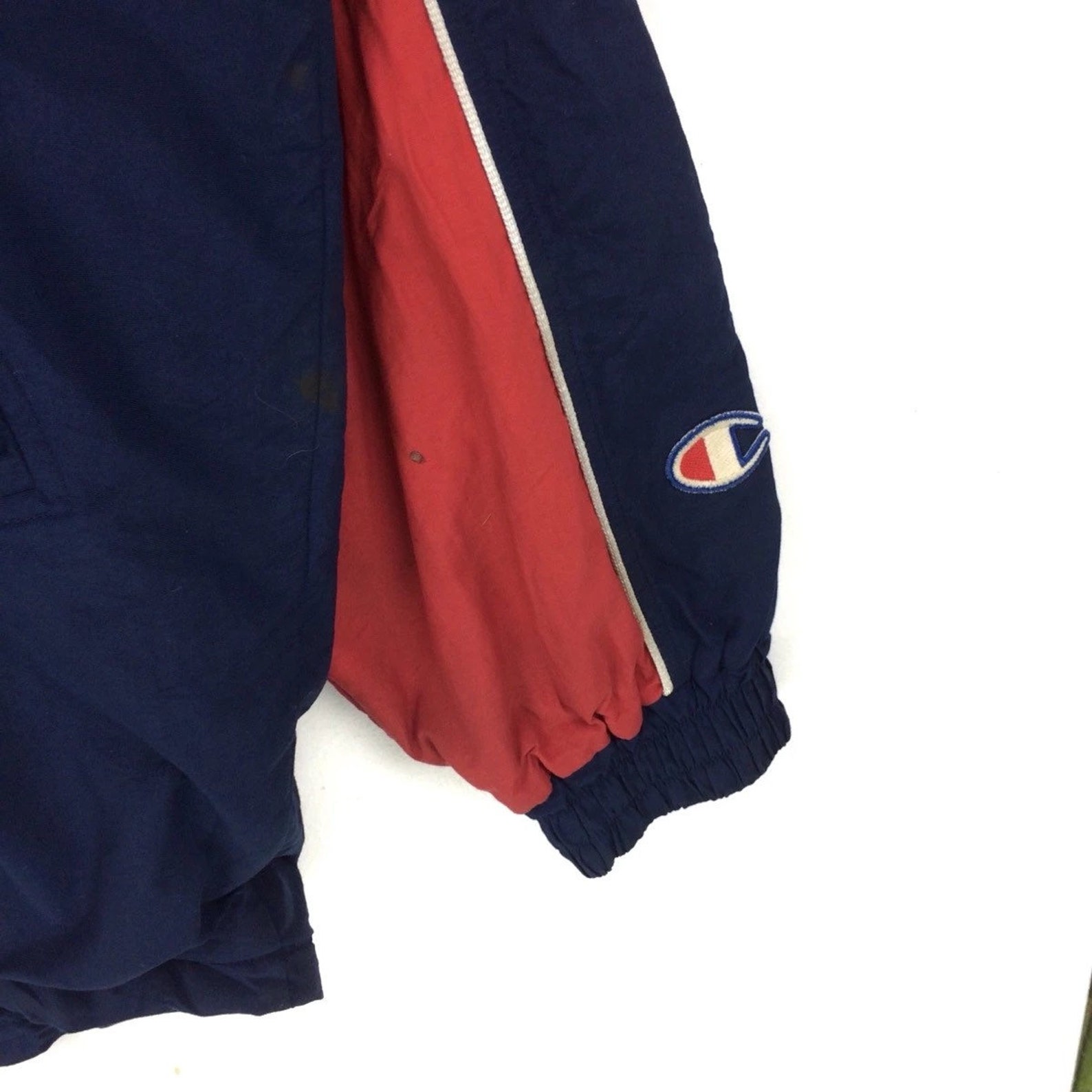 Vintage 90s Champion Hoodie Multicolor Jacket | Etsy