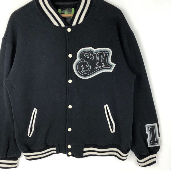 Swagger Black Varsity Jacket - Etsy