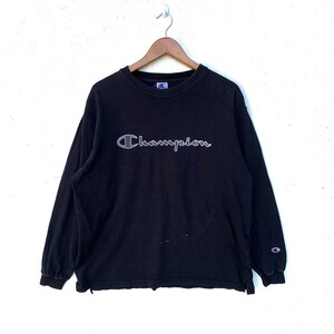 【USA製】90s Champion sweat shirt Vintage 90s Champion Made In USA Script Logo Crewneck