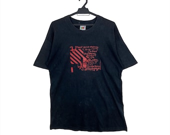 Vintage Primal Scream Deep Hit Of Morning Sun Band Tees Tshirt Black Size L