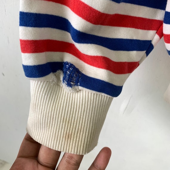 Vintage Captain Santa Stripe Sweatshirt Hoodie Joy Mark Design