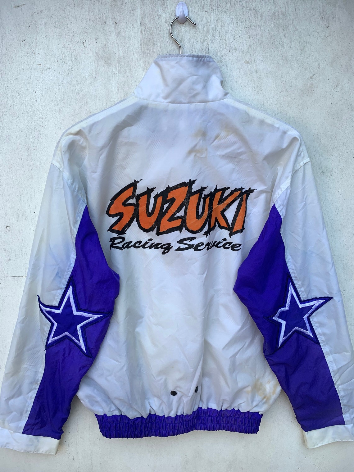 Vintage Team Suzuki Apparel Collection Racing Jacket White Etsy