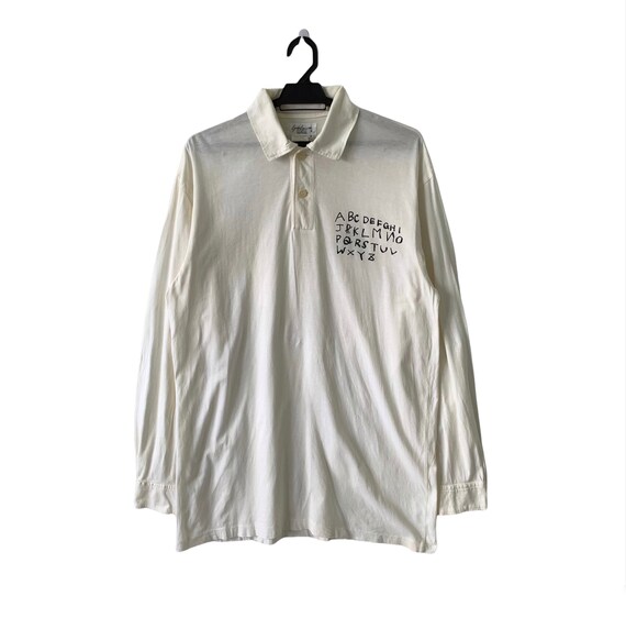 Buy Vintage 90s Yohji Yamamoto Pour Homme Alphabet Long Sleeve 