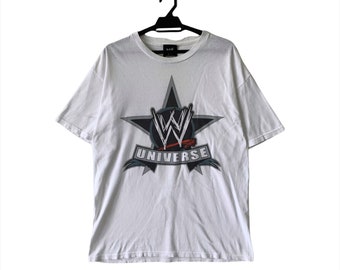 World Wrestling Entertainment Universe Camiseta WWE Tshirt Wrestling Tee 2008 Talla L