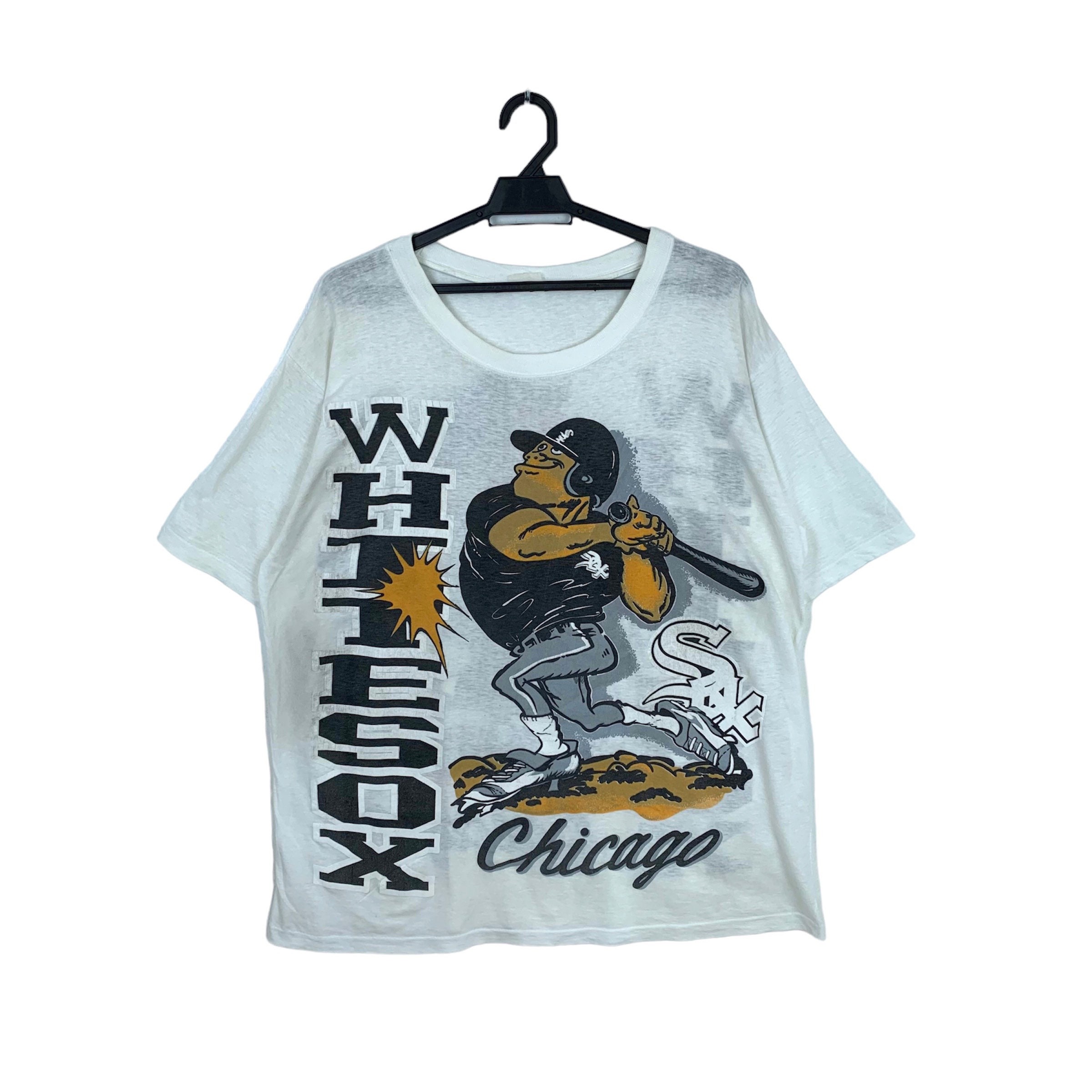 古着 90s USA製 MLB Chicago White Sox ホワイトソックス BIG