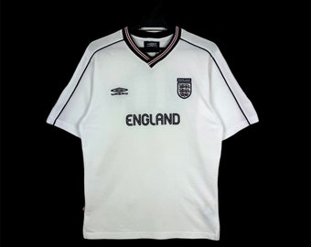 Vintage 90s UMBRO England T-shirt / Rare Football Training T