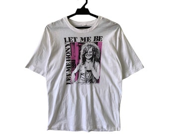 BBJI バンド Tシャツ ビンテージ 古着 ネイビー ジャニスジョプリン