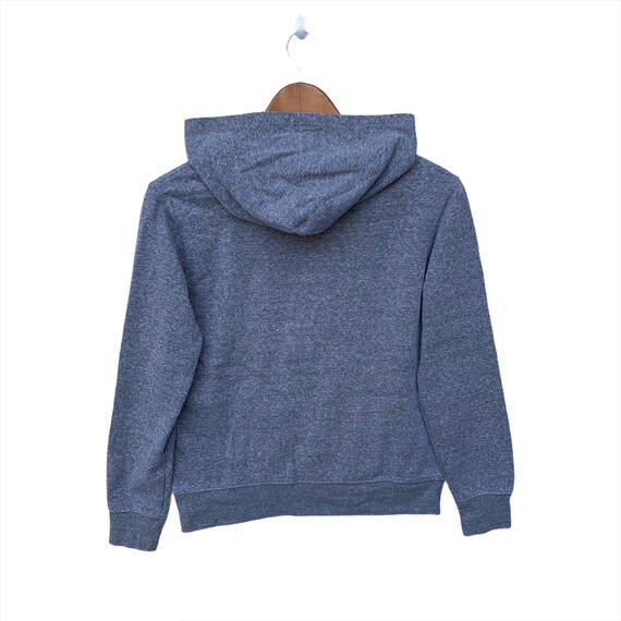 ★Golden ★ Vintage Logo Embroidered Hoodie Gray GUP021 Hooded sweatshirt in worn gray with embroidered vintage logo
