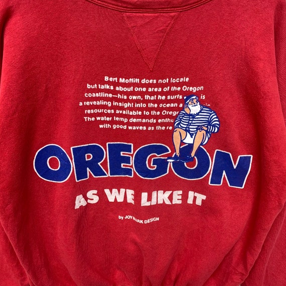 Vintage Captain Santa Club Oregon by Joy Mark Design Pullover 
