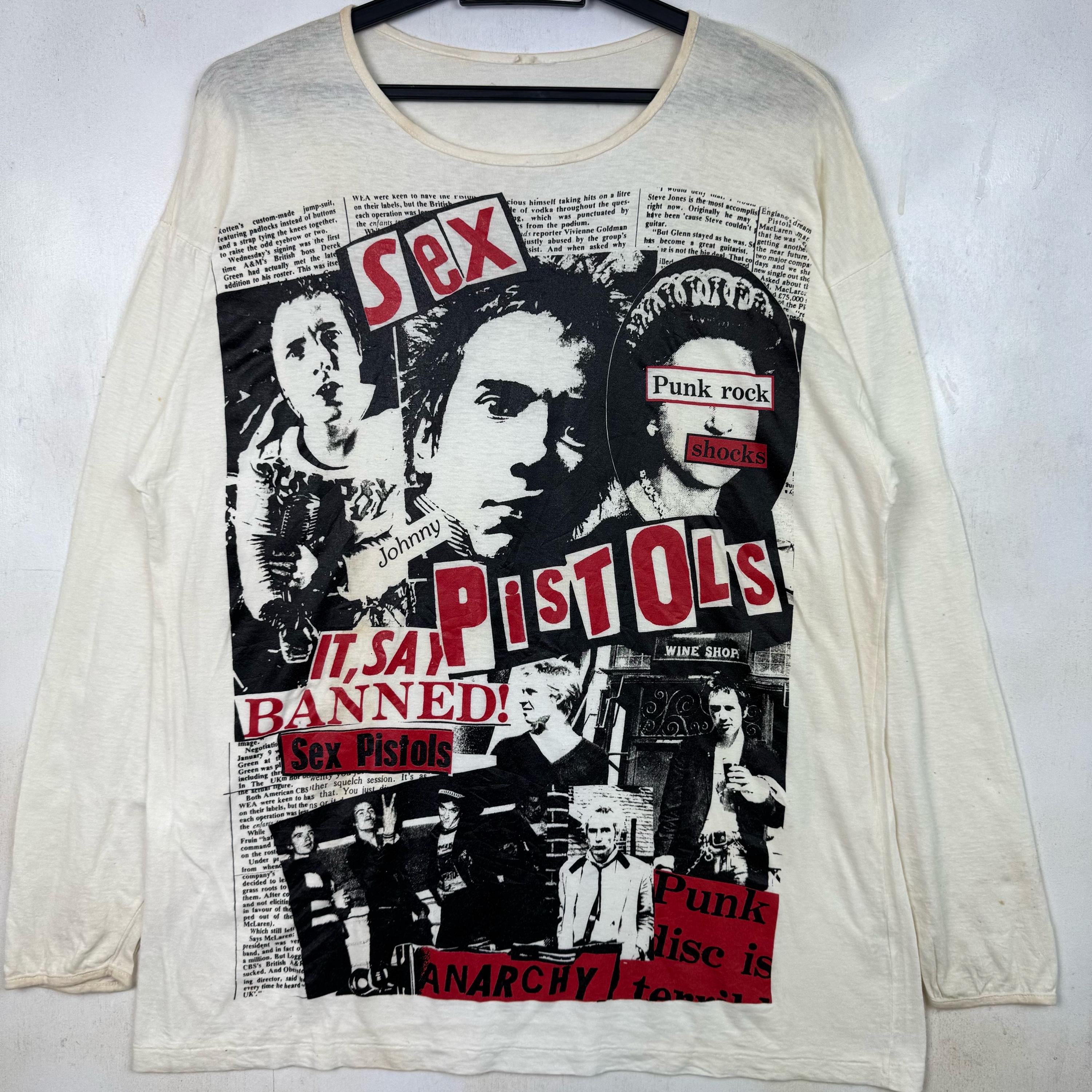 VERY RARE Vintage 80s 90s Sex Pistols Johnny Rottens Punk Rock
