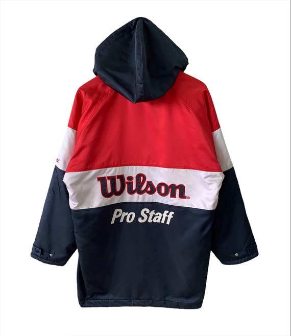 Vintage Wilson Pro Staff Big Logo Multicolor Jacket Size M Etsy