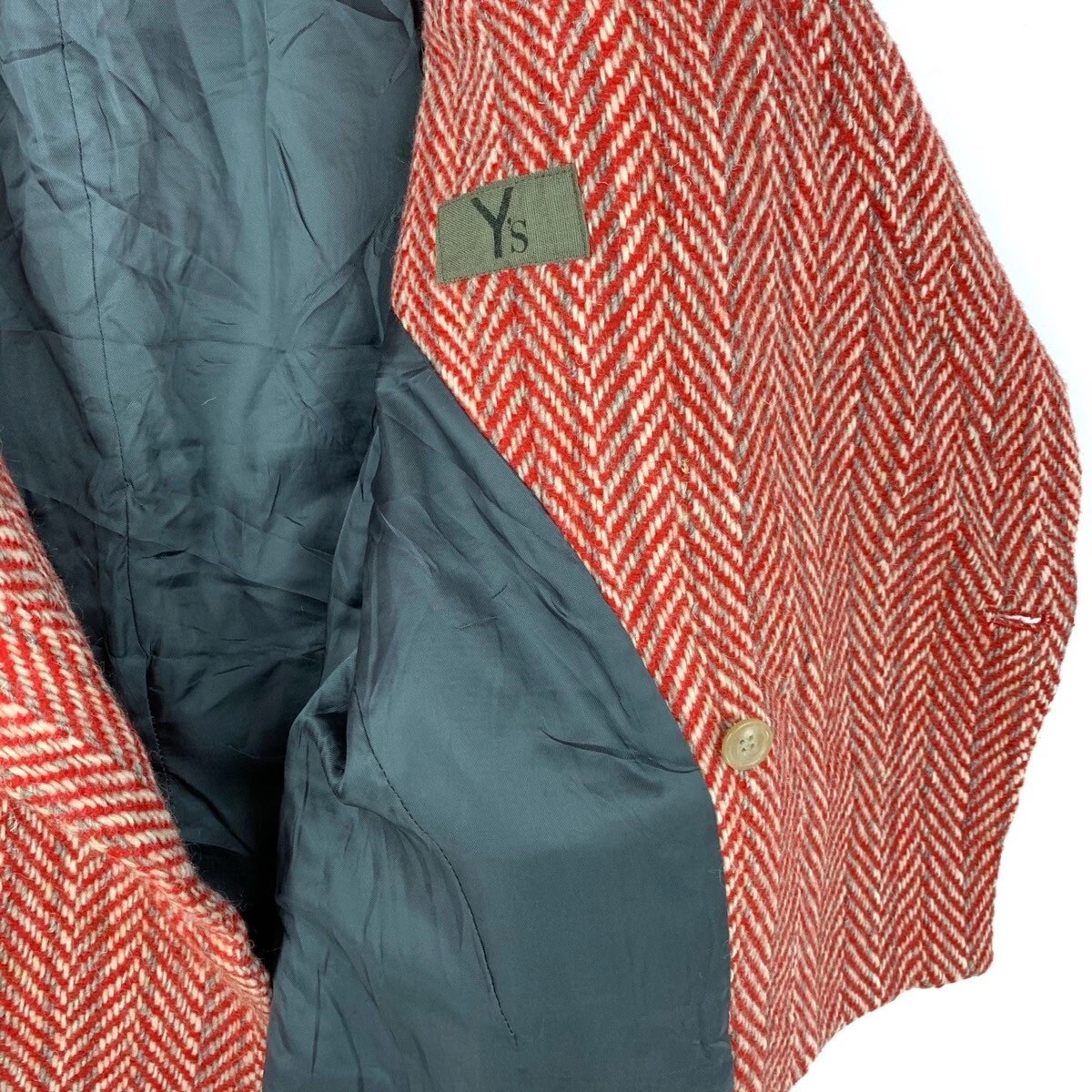 ジャケット・アウター Y's for men, 02FW TWEED ZIP UP COAT ジャケット・アウター Y's for men, 02FW TWEED ZIP UP COAT