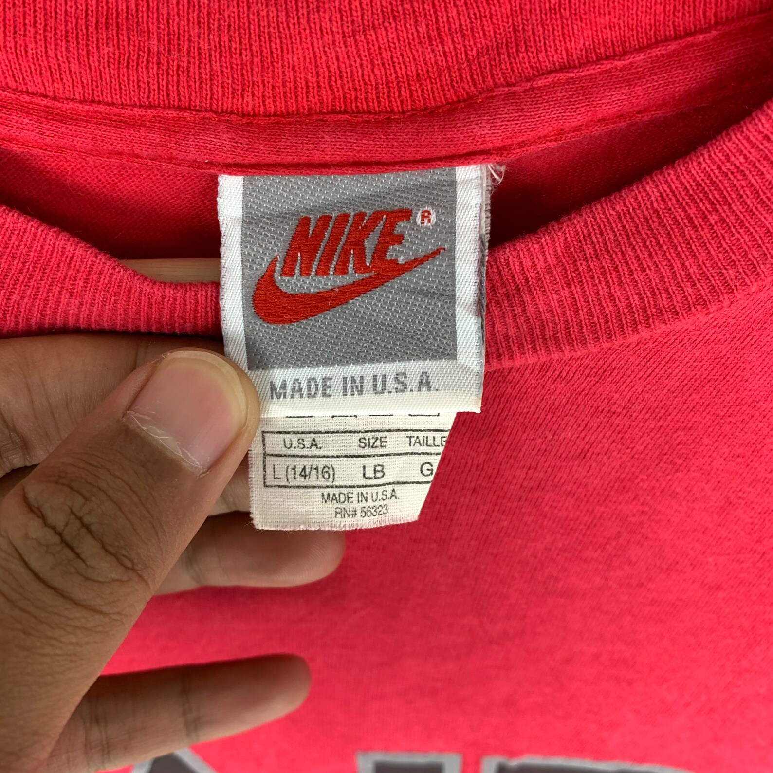 Vintage Nike Air Grey Tag Made In Usa Crewneck Single Stitch Etsy