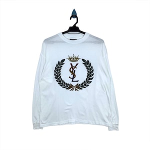 Yves Saint Laurent Beaute - イヴサンローラン　トップス　Lサイズ　ヴィンテージ　メッシュ Vintage 70's YSL Yves Saint Laurent Pour Homme Long Sleeve T