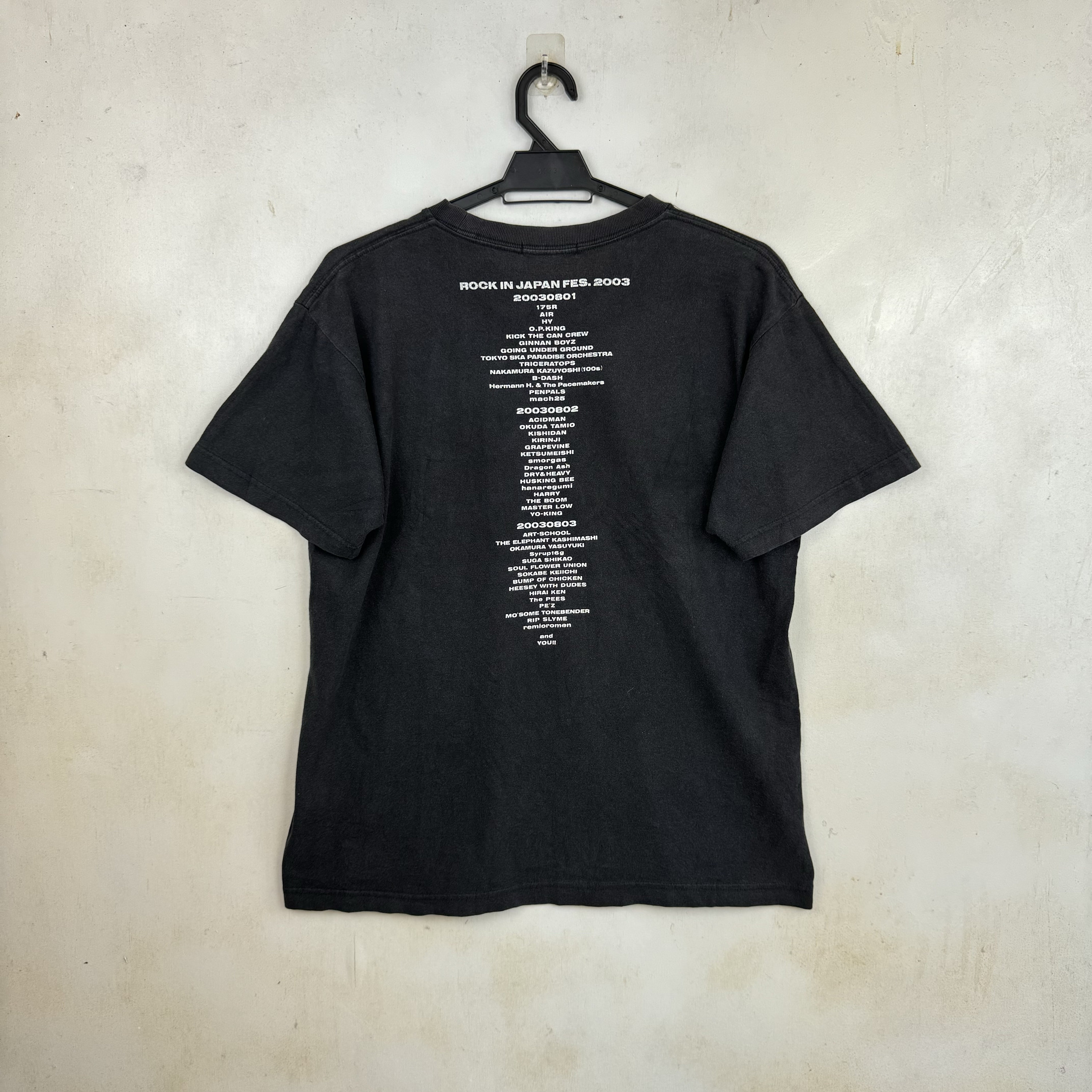 Vintage Rock in Japan Fes 2003 Tshirt Size M - Etsy