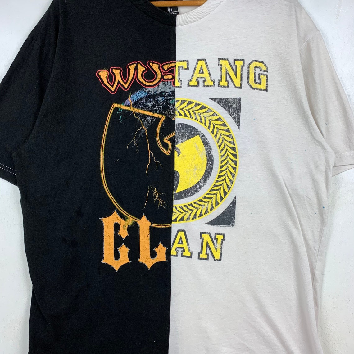WuTang Clan 2017 By Forever 21 Band Tshirt Used Size LXL Etsy
