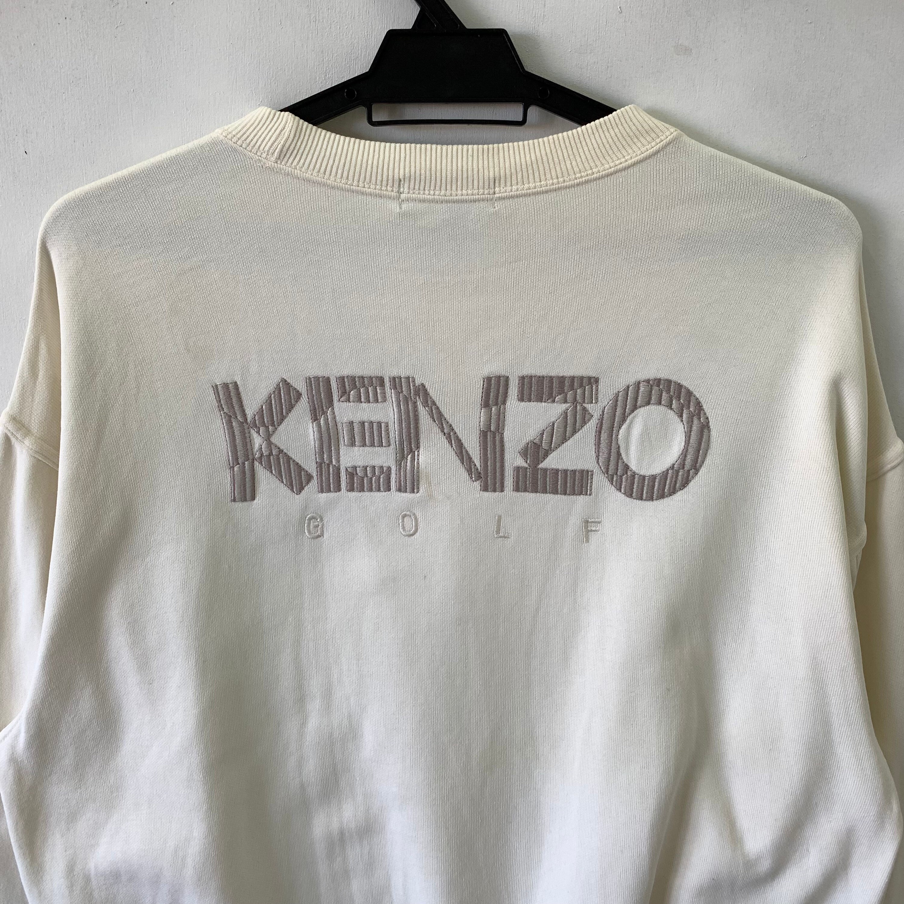 Vintage Kenzo Golf Crewneck Pullover Sweatshirt Size L - Etsy Vintage Kenzo Golf Crewneck Pullover Sweatshirt Size L - Etsy