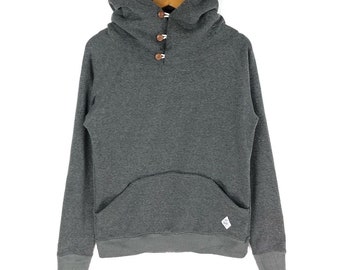 Ir slow Caravana Alien cuello sudadera Unión Hecho Sudadera Pullover Gris