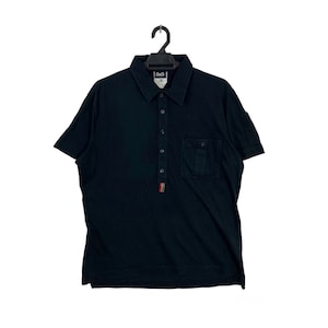 Vintage Dolce & Gabbana Small Pocket Black Polos Shirt