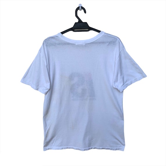 Issey Miyake Tsumori Chisato Design IS Big Logo Tshirt White Issey Miyake Tsumori Chisato Design IS Big Logo Tshirt White