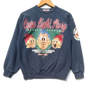 Vintage Cape Light Story Of Seaman Made In Japan Crewneck Pullover Jumper Sweatshirt Grey