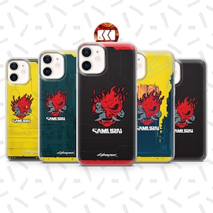 CyberPunk Samurai Handyhülle, Night City Fixer, EdgeRunner Hülle, langlebiges TPU, stilvolles Geschenk, schützende Smartphone-Hülle