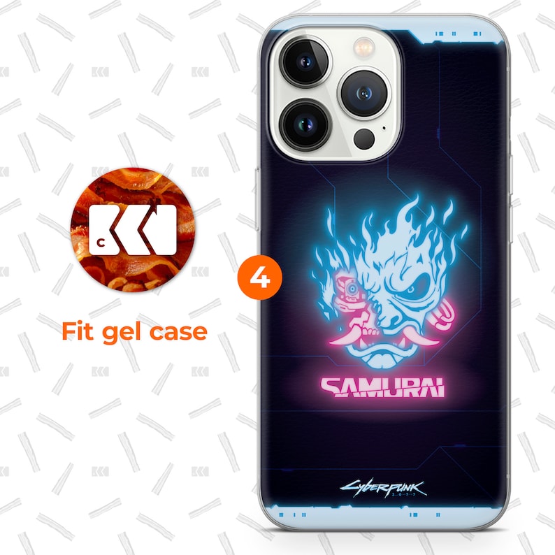 a cell phone case with a picture of a skull on it