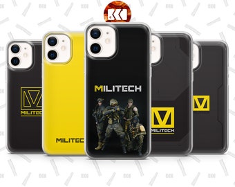 Militech Phone Case, Cyberpunk Cover, Durable Protection, Stylish Edgerunner Design