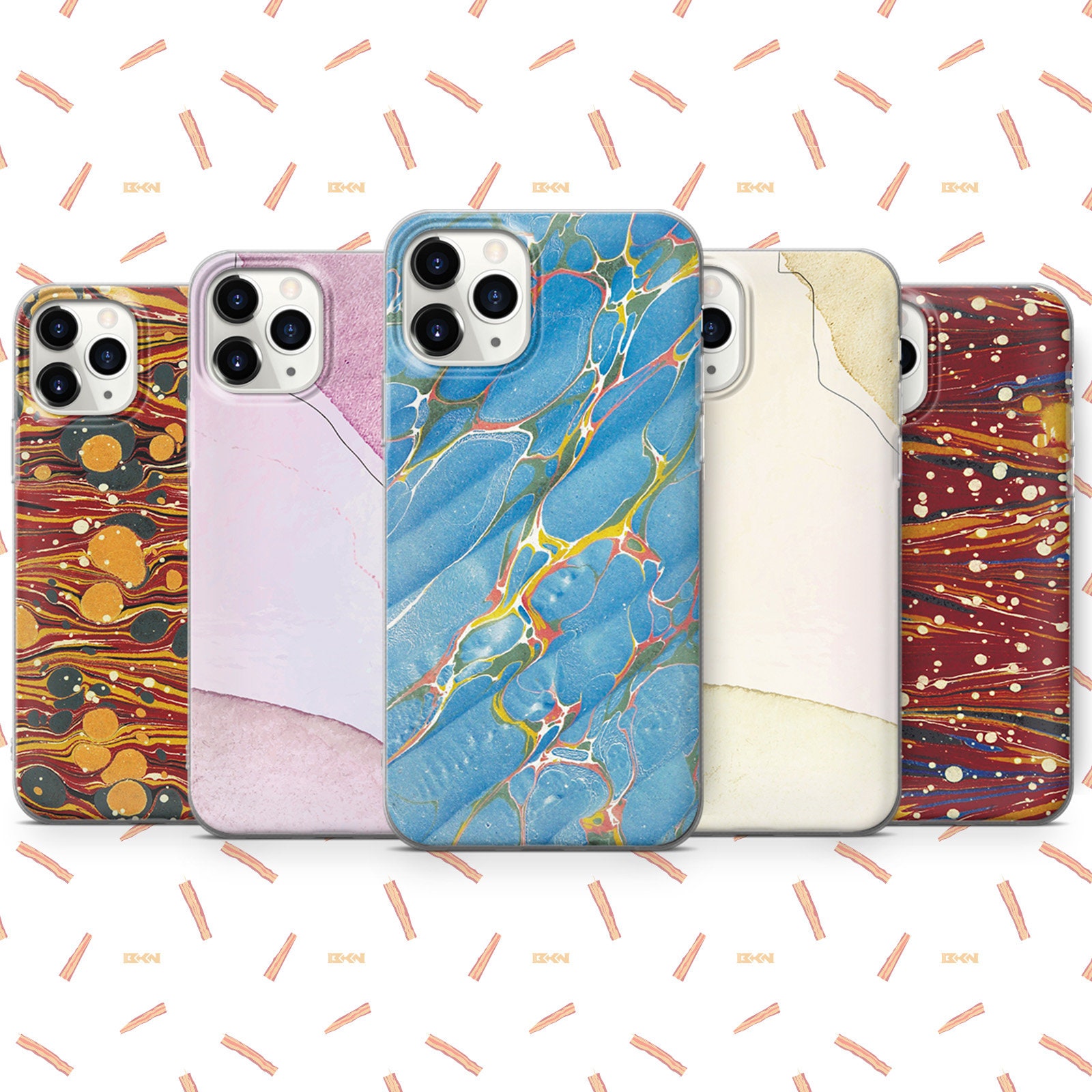 Decorative Paper 2 Phone Case For iPhone Samsung Huawei Etsy