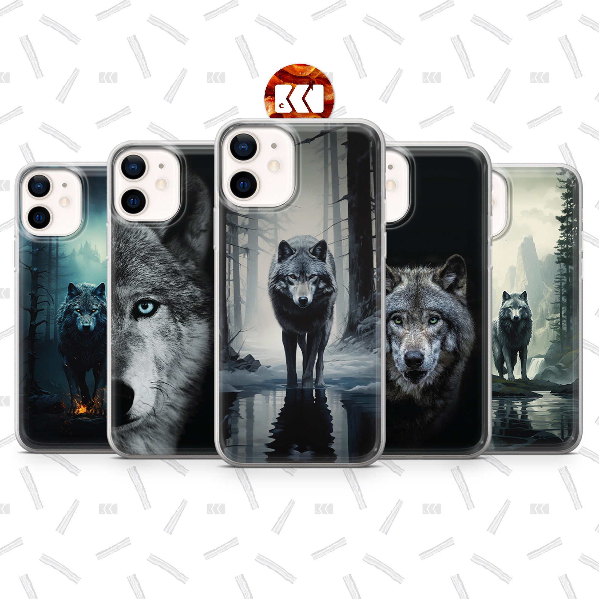 Coque Souple Xiaomi Redmi Note 5 - Motif Loup - Silicone/gel - Marque NOVAGO - Neuve Sous Blister