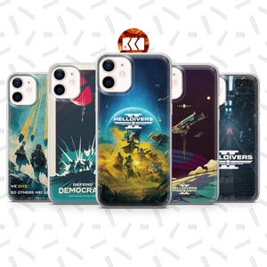 Custodia per telefono Helldivers 2 per Huawei iPhone OnePlus Pixel Samsung Xiaomi e altri
