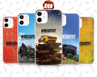 Wreckfest Racing Phone Case, Rusty Car Cover, Oxidized Metal print, Protective Shell, Durable Gift, Compatible with iPhone Samsung Pixel