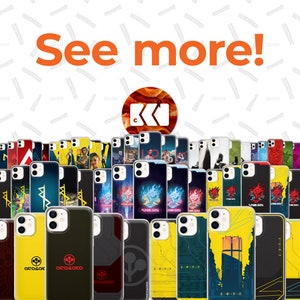 a bunch of cell phones with the words see more on them
