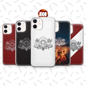 Elegante Lettische Mantel Handyhülle, Lettische Flagge Design, Weiches TPU Gel, Strapazierfähige Gummiabdeckung, Präzisionsschnitt, Mattschutz