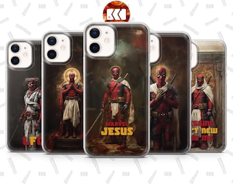 Deadpool Phone Case: Soft TPU Gel Cover, UV Print