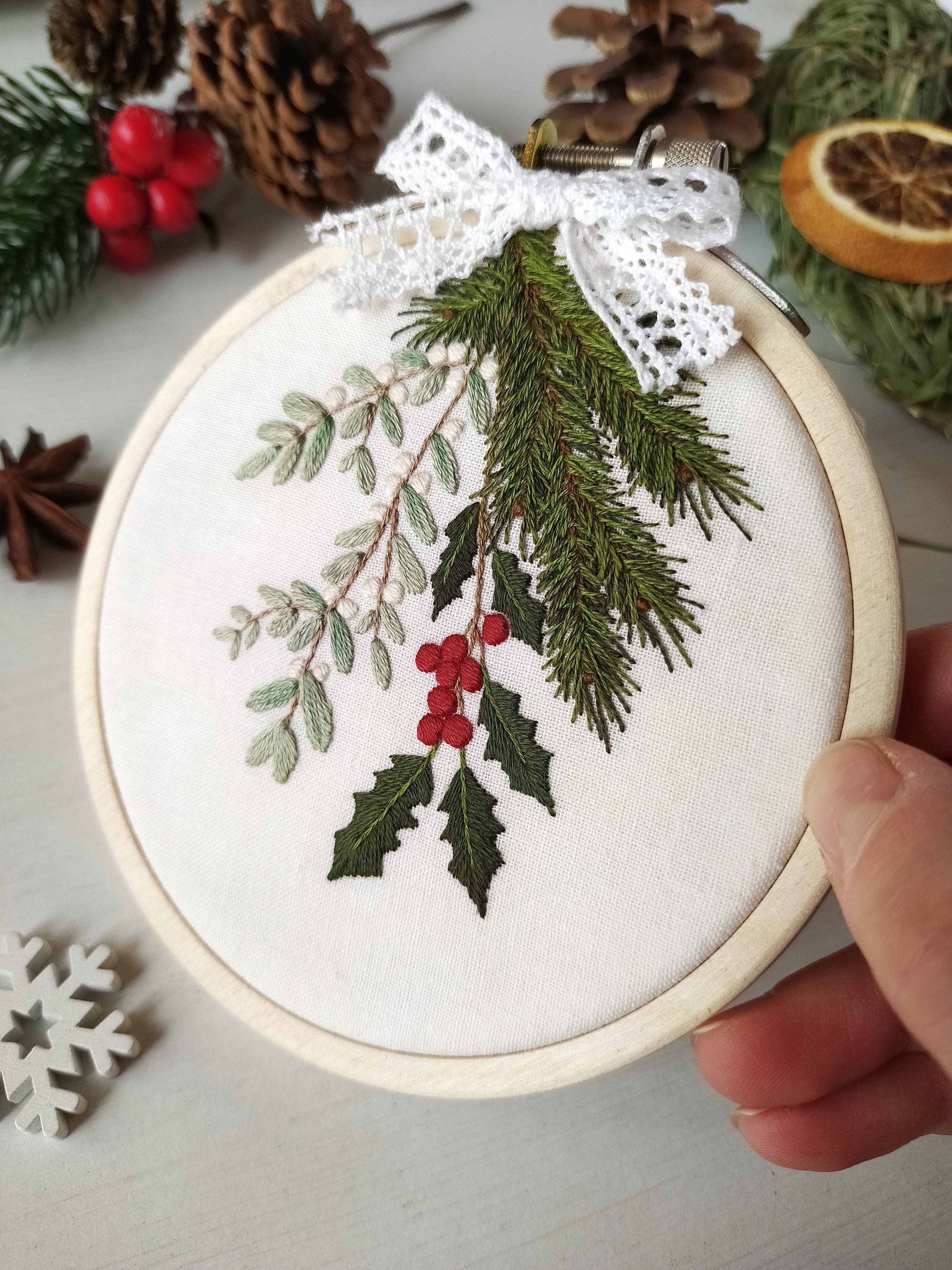PDF Pattern/embroidery Pattern/detail Instruction/christmas - Etsy