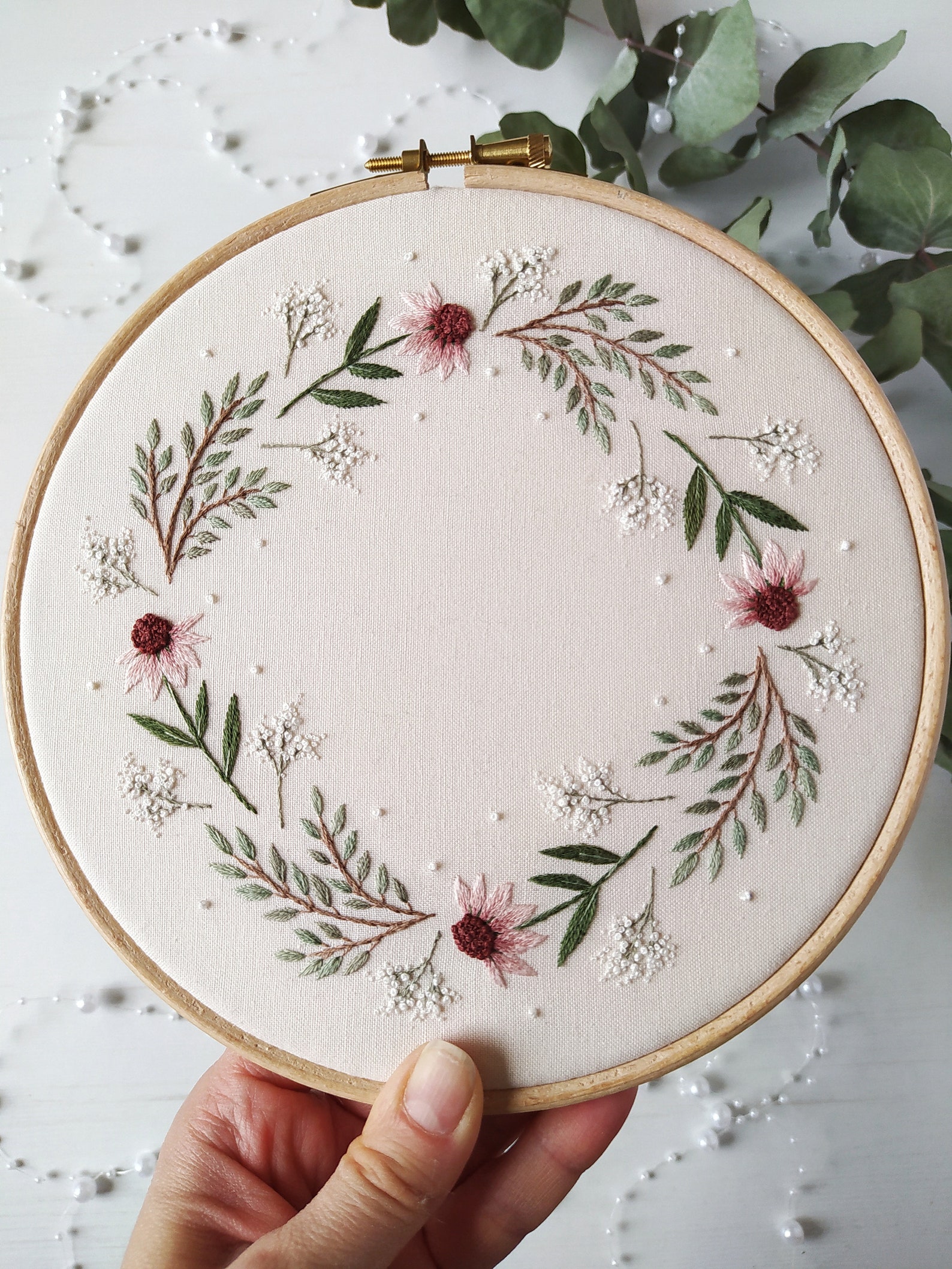 PDF Pattern/embroidery Pattern/detail Instruction/flower - Etsy