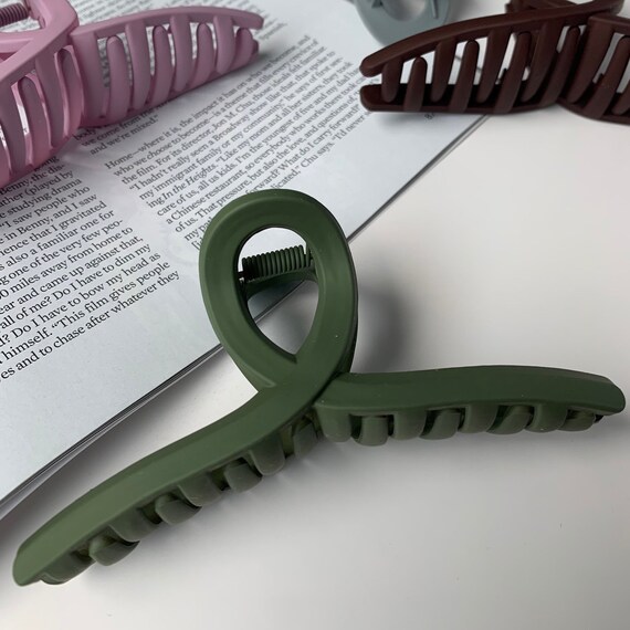 3 Stück Große Haarklammern – Rutschfeste Krallenclips Für Dicke Haare, Haarspangen Für Frauen & Mädchen