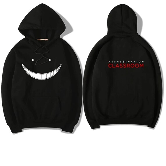 Koro Sensei Anime Unisex Hoodie, Assassination Classroom Hoodie, Karma Akabane, Tadaomi Karasuma, Koro Sensei Hoodie, Koro Sensei Anime