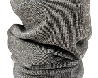 WPTCAL 2 Pack Winter Neck Gaiters Fleece Neck Warmer Heavy Winter Head Scarf for Women and Men Outdoor Sports