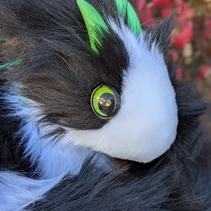 LARGE Dragon Cat Fantasy Art Doll