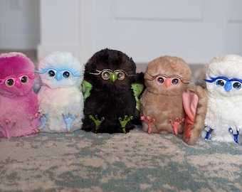 Fantasy Owl Art Doll