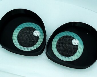 Fursuit Eye Mesh Waterproof Pupils for DIY Furry Costumes in Various Colors